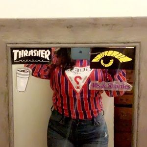 guess shirt long sleeve